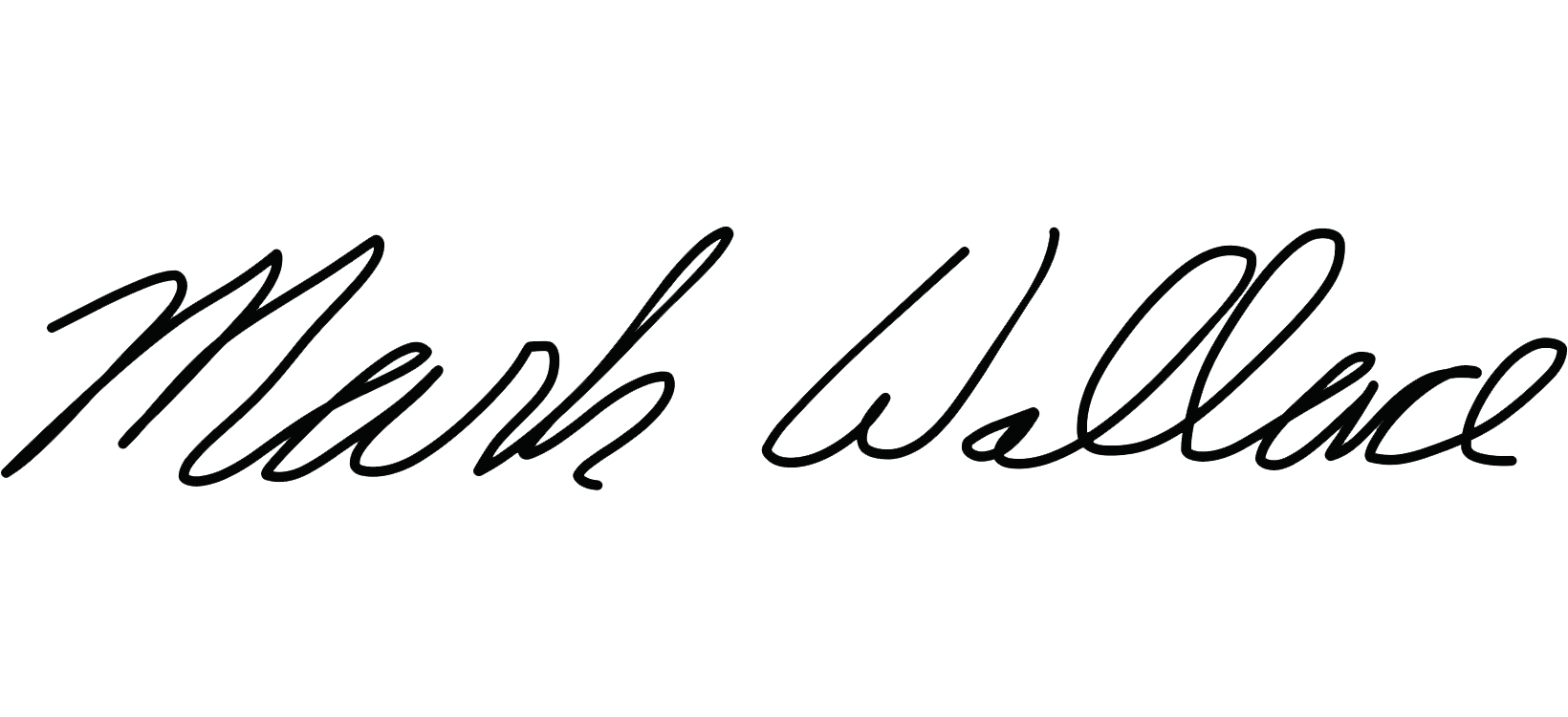 Signature of Mark Wallace